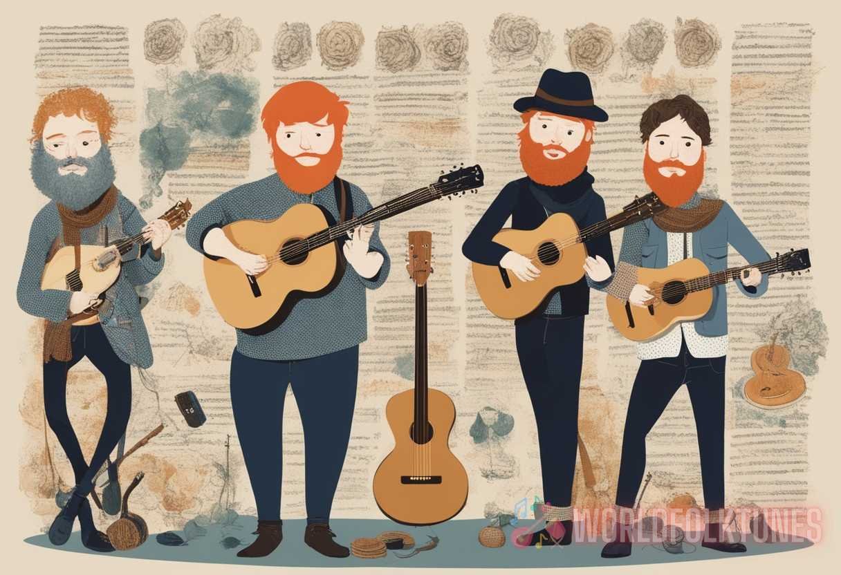 Illustration for section: Pop music's accessibility and widespread appeal make it a perfect platform for integrating folk elem - folk music influence