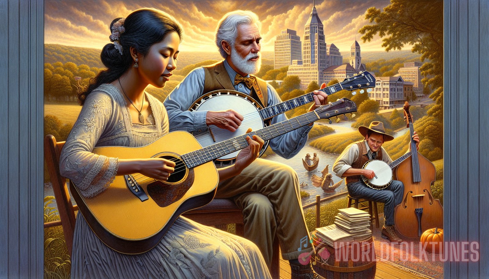 Illustration for section: Location: write the article for a specific locationGenre: folkDate of Origin: 1960sMain Instrument:  - folk revolution