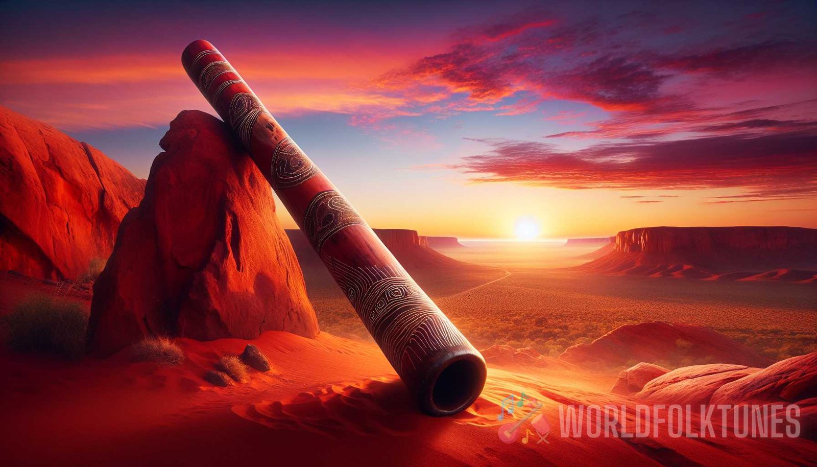 Ilustración de la sección: Didgeridoo australiano: la antigua voz de la tierra - instrumentos del mundo